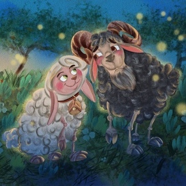 милые барашки 