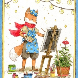 Лисичка Художник