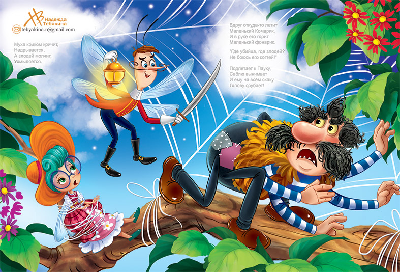 "МУХА-ЦОКОТУХА" К.И.Чуковский