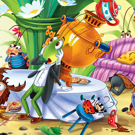 "МУХА-ЦОКОТУХА" К.И.Чуковский