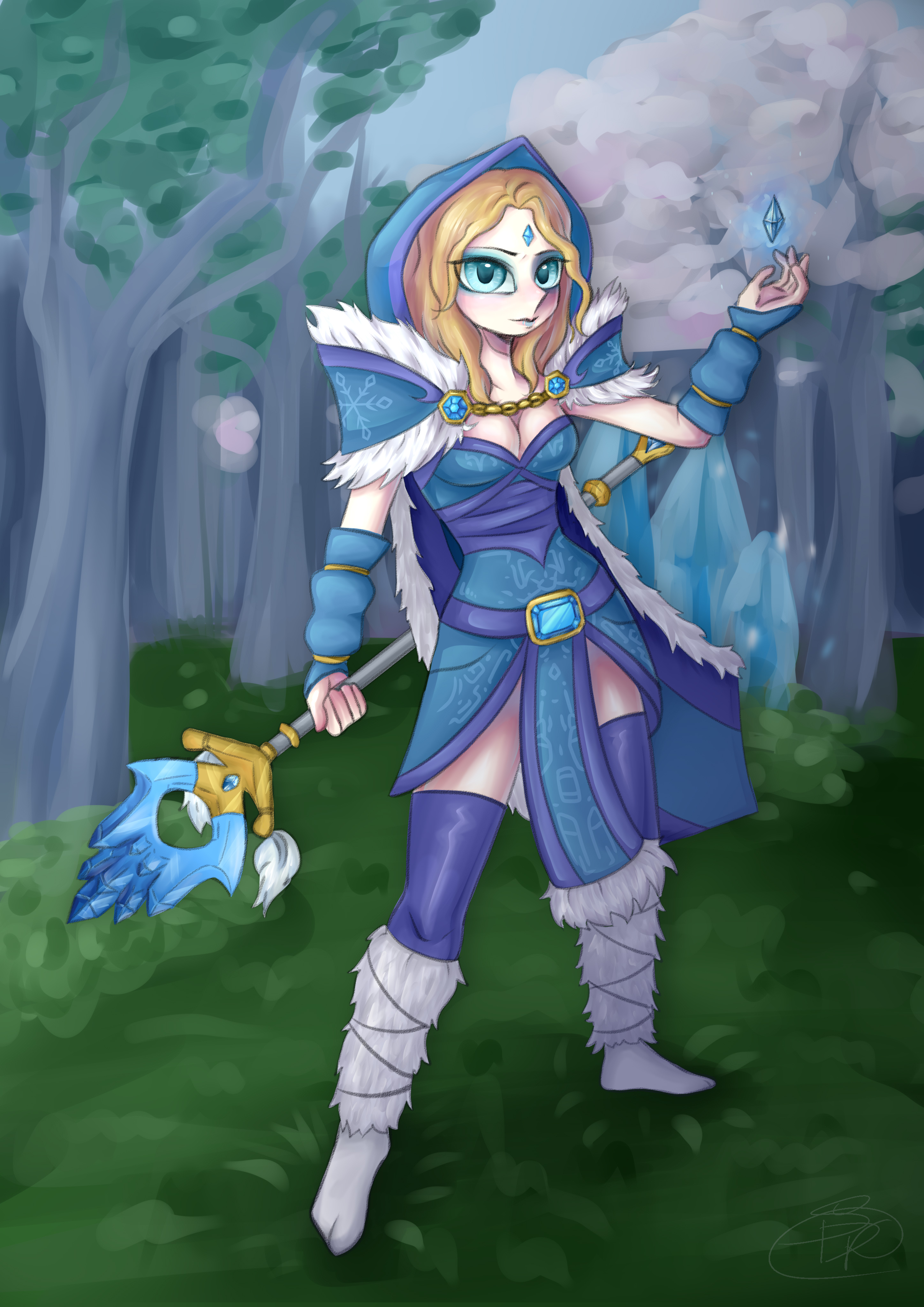 Cristal Maiden Dota2