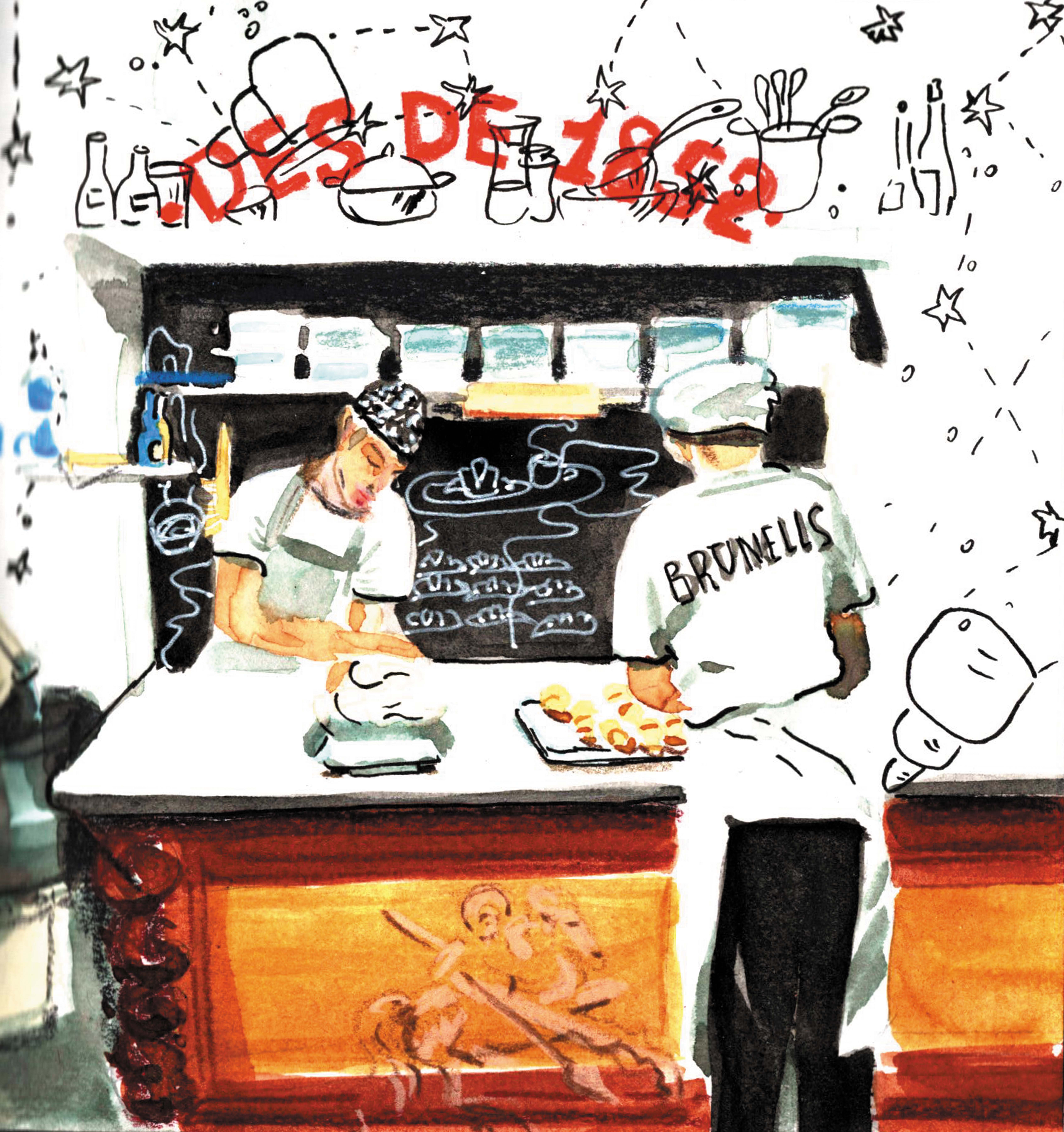 Handmade Barcelona. Brunells bakery.