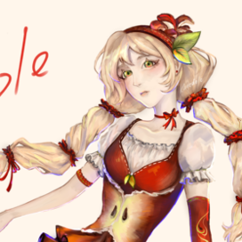 apple girl