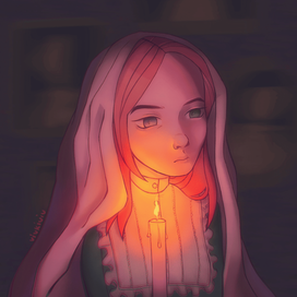 Девочка со свечкой