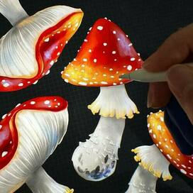 мухоморчики в процессе