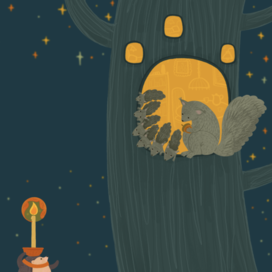 В гости к белкам