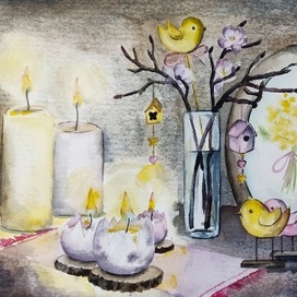 "Свечной свет: весна"