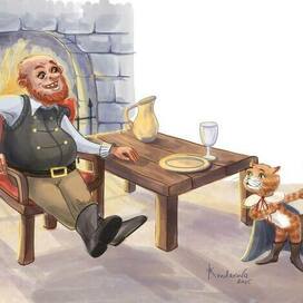 Кот в сапогах и людоед