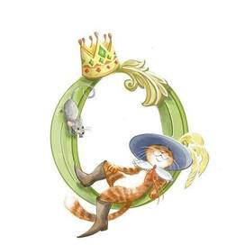 Буквица к сказке "Кот в сапогах"