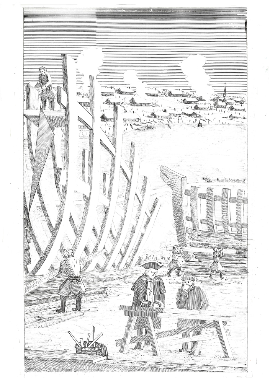 Тверская верфь. Экспедиция Беринга