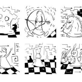 Новые шахматные рисунки