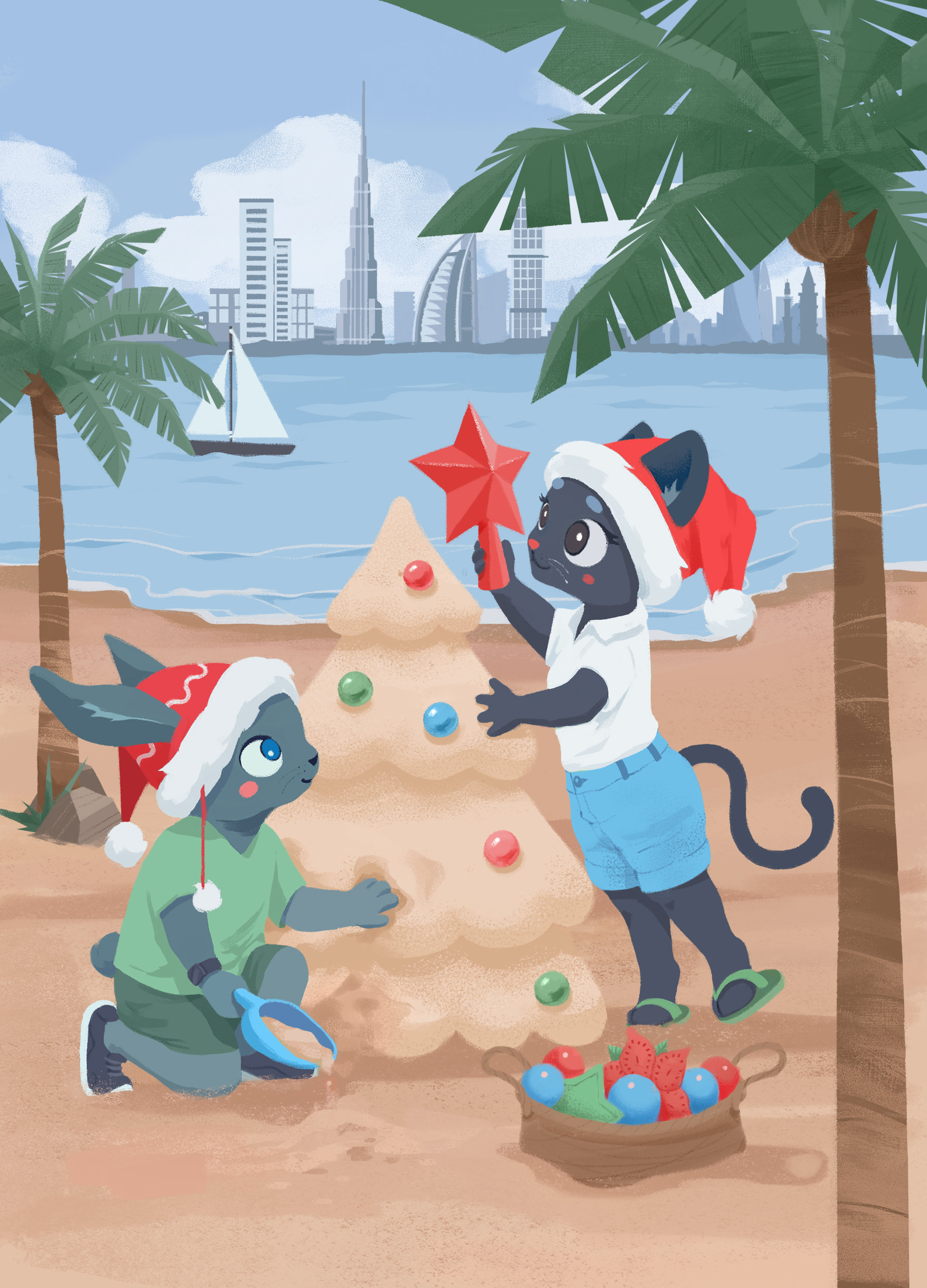 Новый год в Дубае