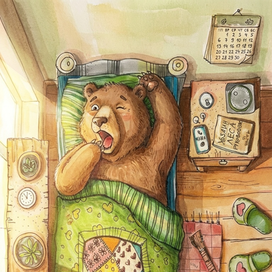 Иллюстрация из серии "Пробуждение"