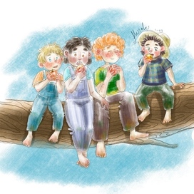 Друзья. Серия "Моменты лета" 