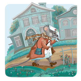 Медсестра Пуня спешит в детективное агентство заявить о пропаже пациента...