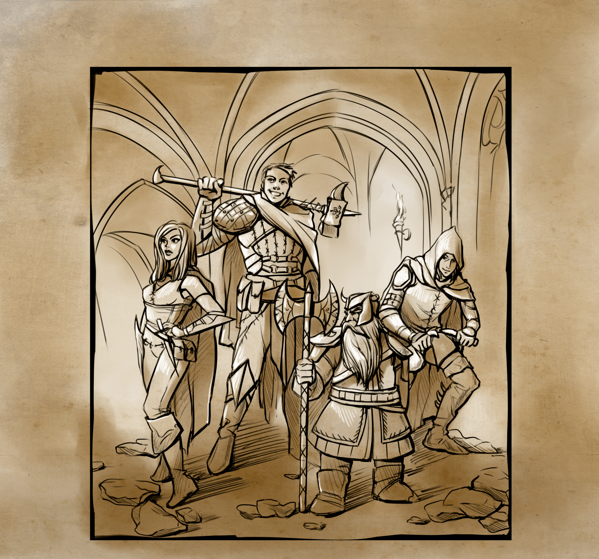 персонажи из ролевой игры