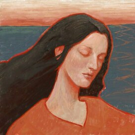 Girl on a horse (detail)