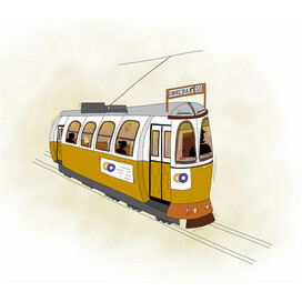 Трамвай в Лиссабоне