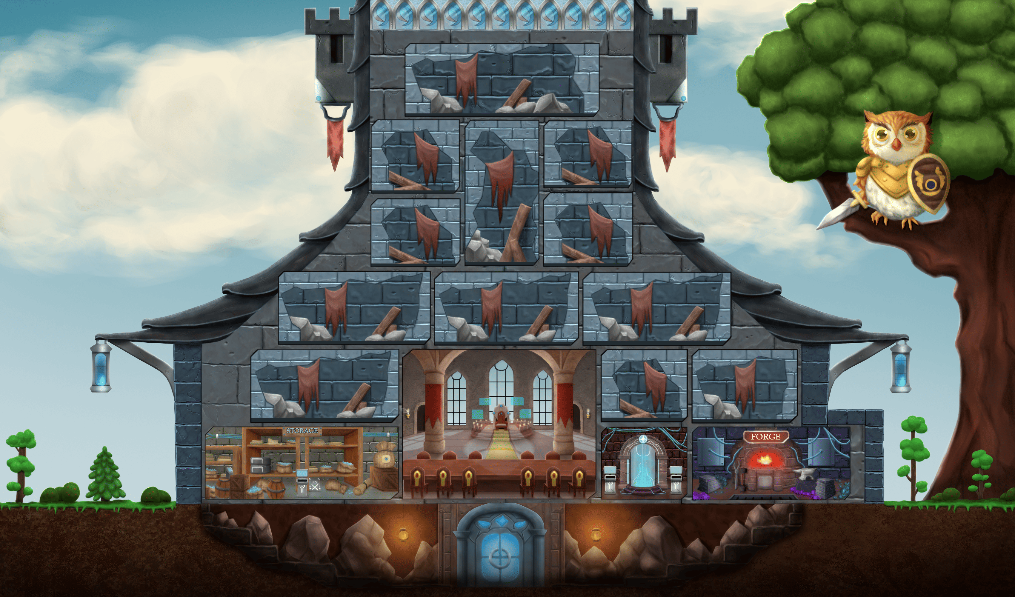 Полноценный хаб для Next Genium (обратная сторона)