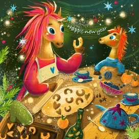  Новогоднее печенье