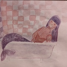 Руслака в ванной 