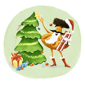 Новогодний Хинкалич