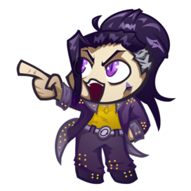 Чиби арт с персонажем из манги Moscow Calling