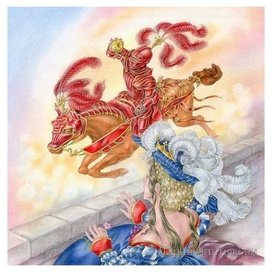 Ржавый Ганс, рыцарь в красных доспехах