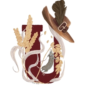 Буквица к сказке Кот в сапогах