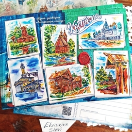 Сувенирная открытка в город Кострому