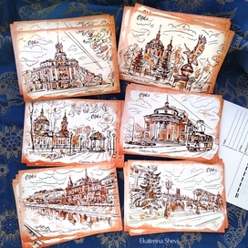 Графика "Город Орёл"