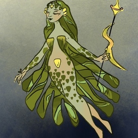 обитательница вод 