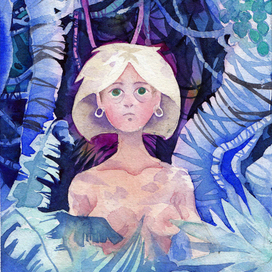 Автопортрет в джунглях