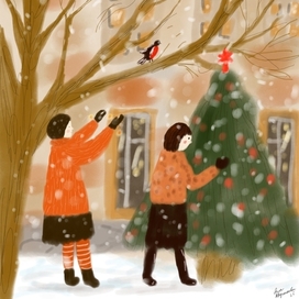 Снегири прилетели