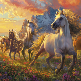 горный табун