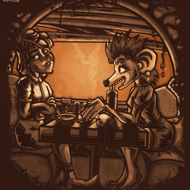 Ужин подружек