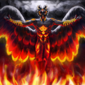 Заказ. Ворона в огне.