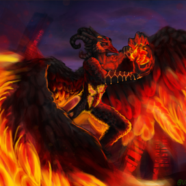 Заказ. Птаха в огне.