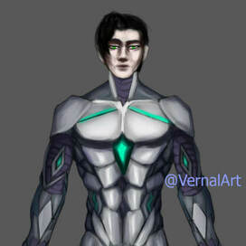 Референс моего персонажа.