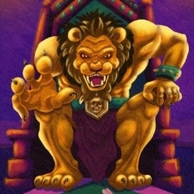 Людоед превращается во льва