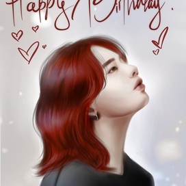 портрет открытка