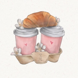 иллюстрация для кафе