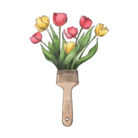 весенняя иллюстрация