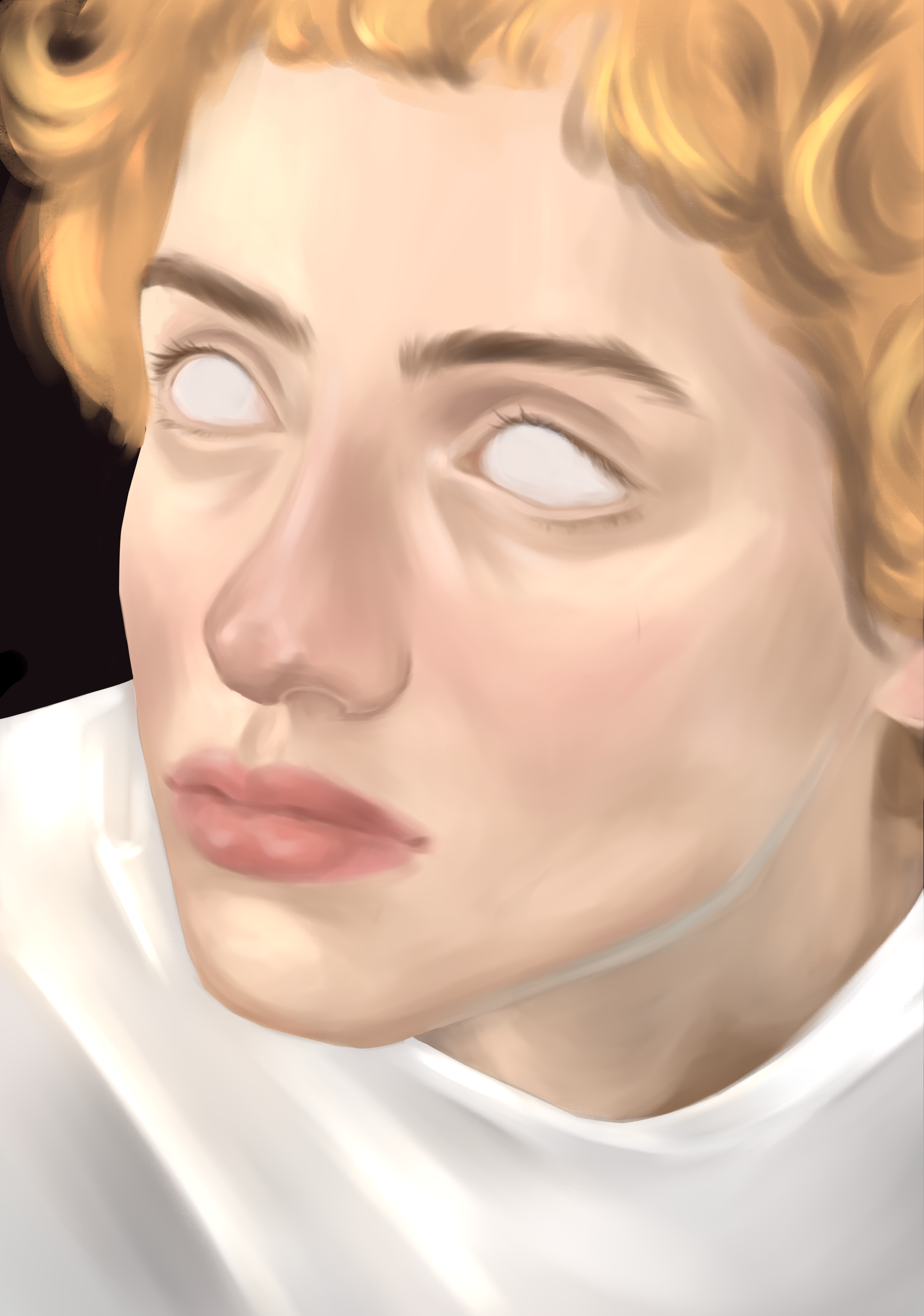 Архивный цифровой рисунок по фото