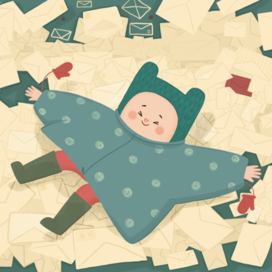 Много писем 