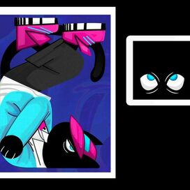 Стикеры с котиком