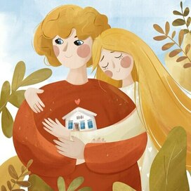 открытка для мамы