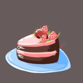 Клубничный торт