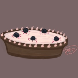 Тарталетка с голубикой