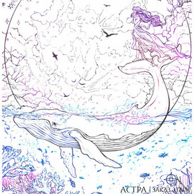 Лунный кит. Этап работы.